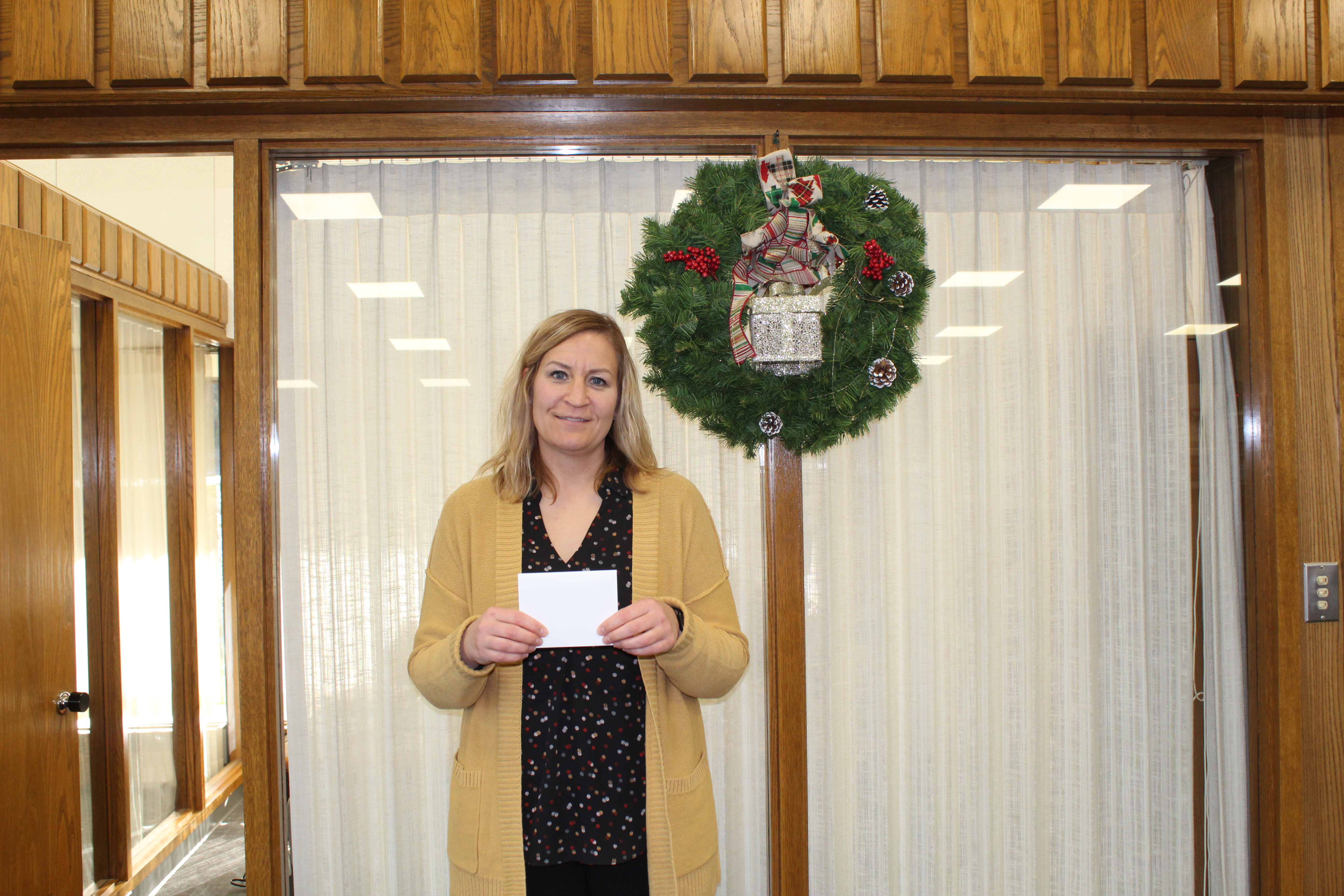 Winner Catherine A. from Security Financial Bank