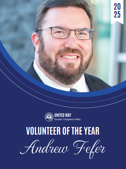 volunteer of the year Andrew 2025